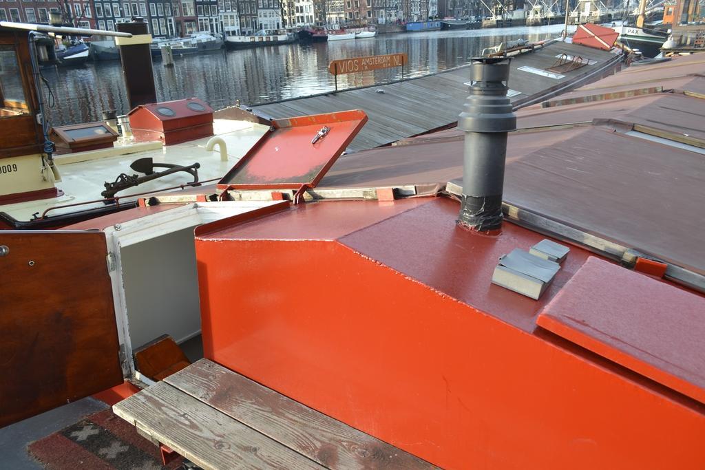 Appartement Houseboat Rose à Amsterdam Extérieur photo