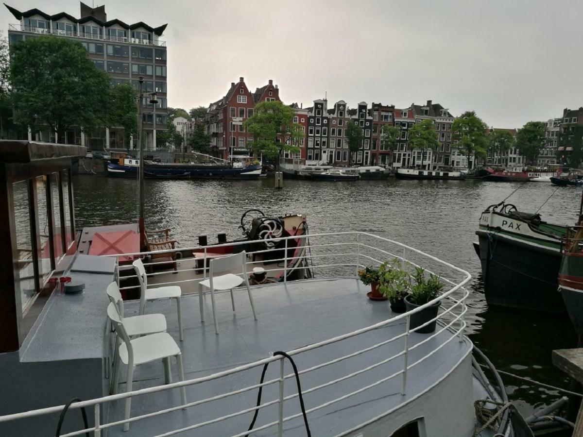Appartement Houseboat Rose à Amsterdam Extérieur photo