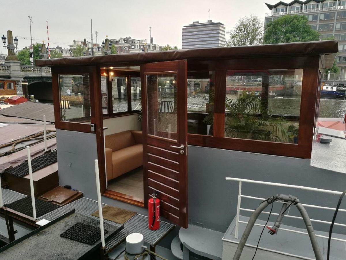 Appartement Houseboat Rose à Amsterdam Extérieur photo