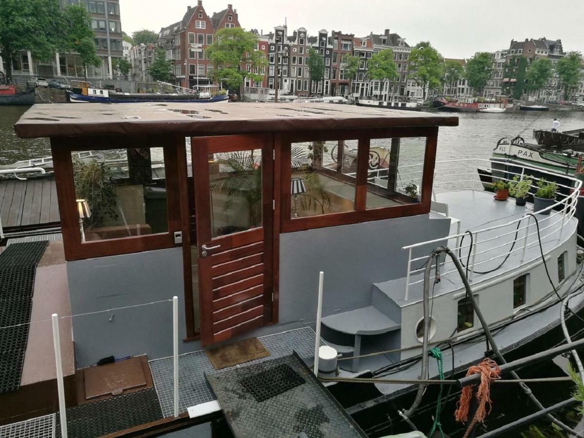 Appartement Houseboat Rose à Amsterdam Extérieur photo
