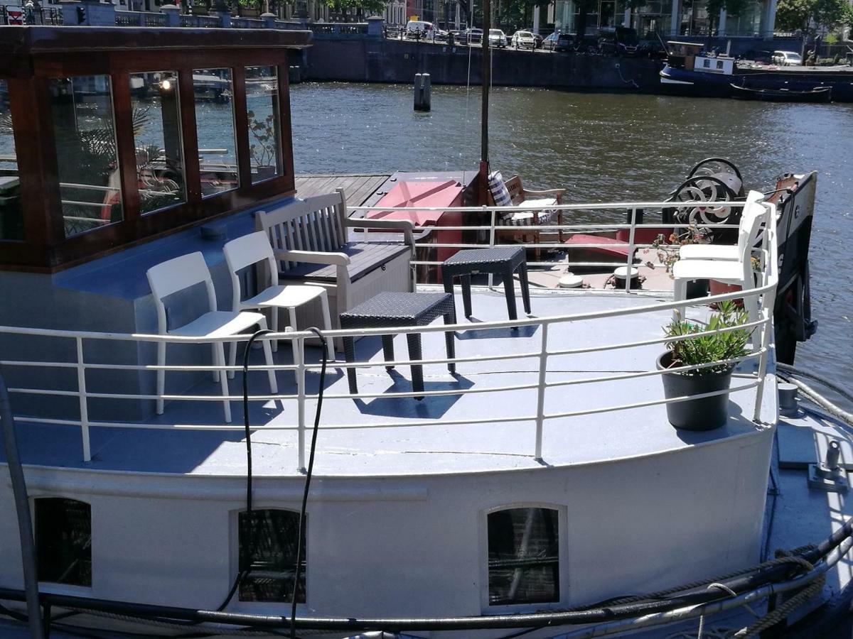 Appartement Houseboat Rose à Amsterdam Extérieur photo