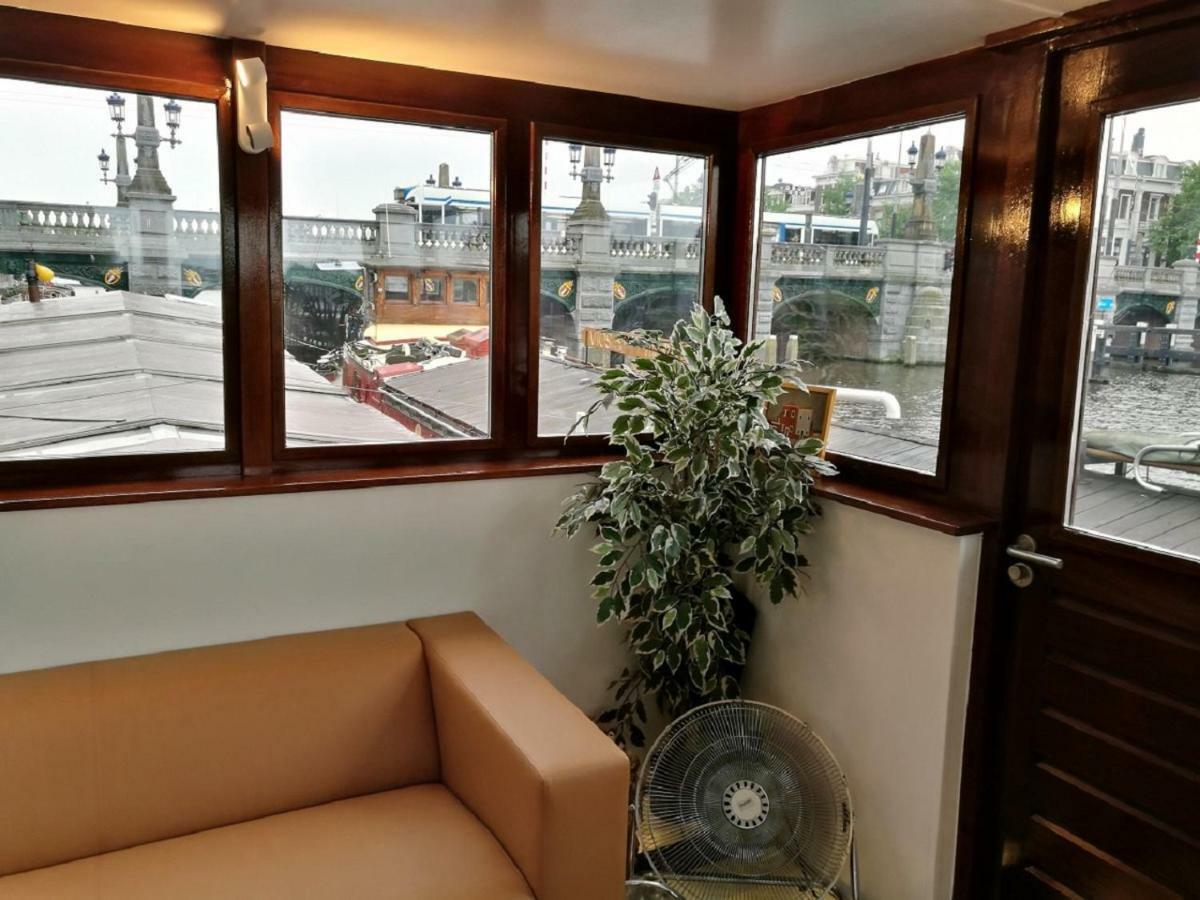 Appartement Houseboat Rose à Amsterdam Extérieur photo