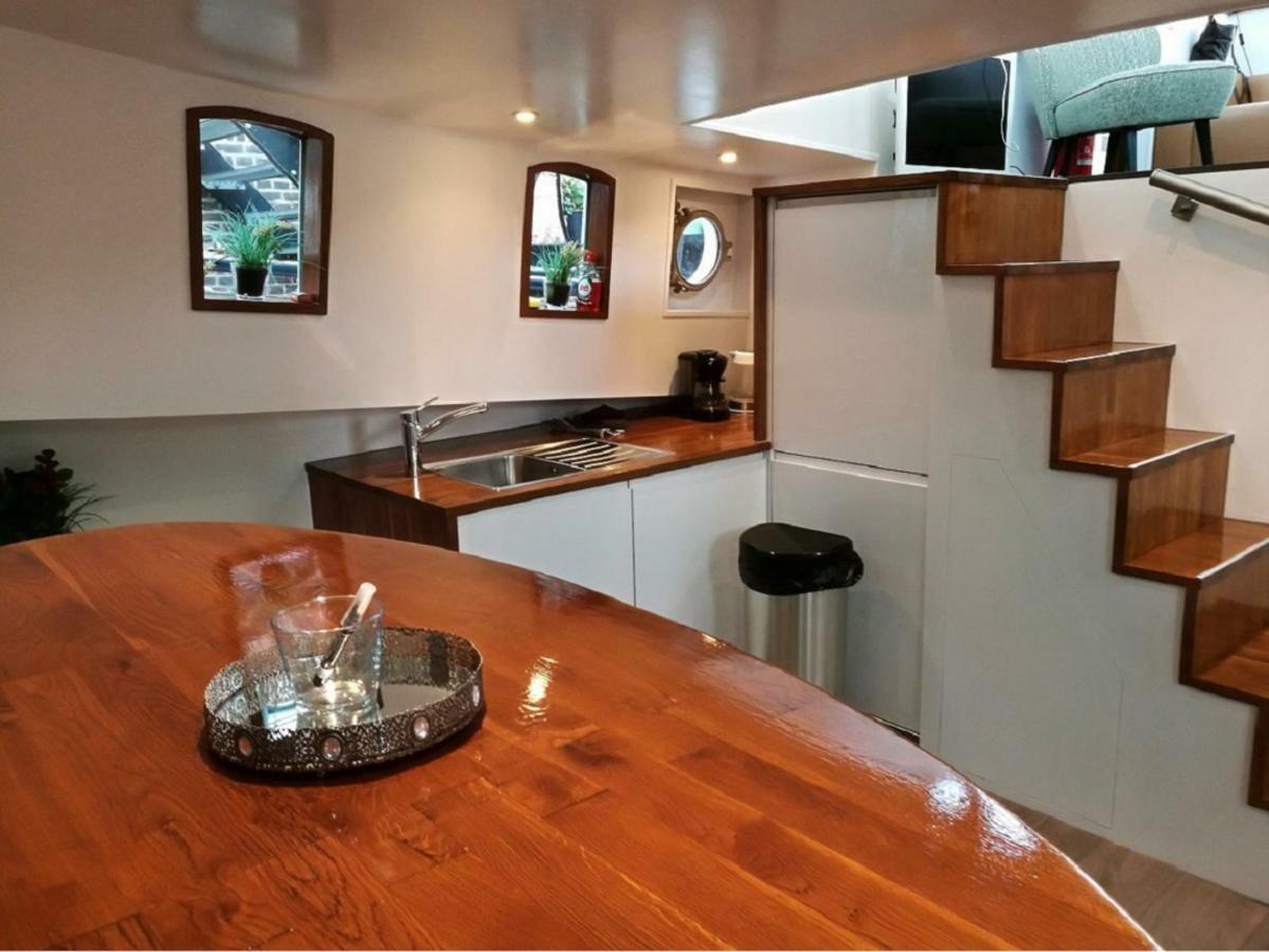 Appartement Houseboat Rose à Amsterdam Extérieur photo