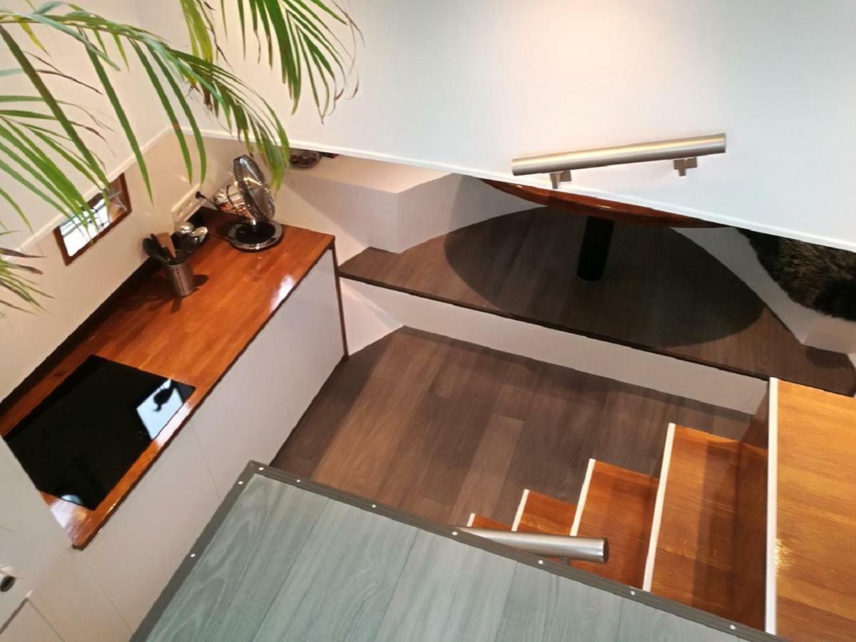 Appartement Houseboat Rose à Amsterdam Extérieur photo