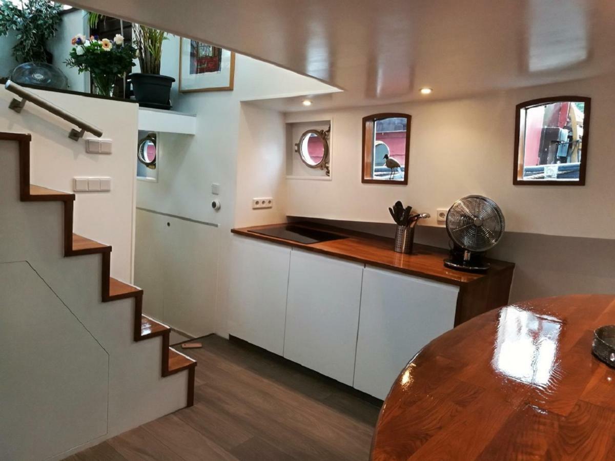 Appartement Houseboat Rose à Amsterdam Extérieur photo